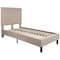 Flash Furniture Roxbury Twin Platform Bed, Beige SL-BK5-T-B-GG - alternate 2